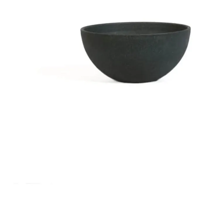 Gus Nova Urtepotte Ø 25 x H 12 cm - Plastik - Sort