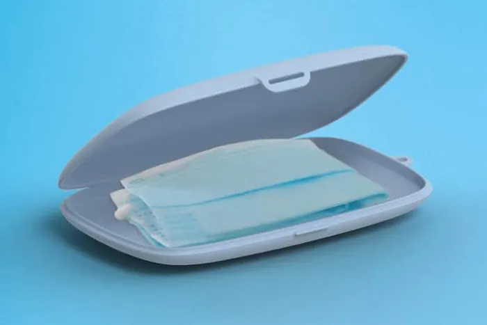 guzzini On the Go Case til mundbind L 17,1 x B 13,2 x H 2 cm - Plastik - Blå
