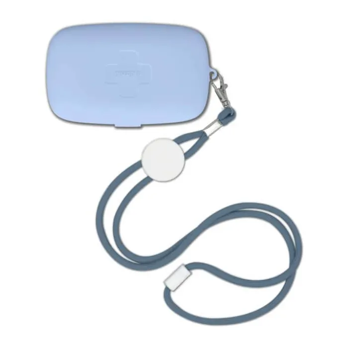 guzzini On the Go Case til mundbind L 17,1 x B 13,2 x H 2 cm - Plastik - Blå