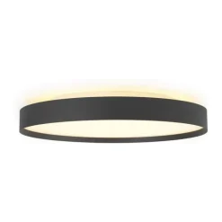 Halo Design Backlight Full Plafond Ø 50 cm - Plastik - Sort
