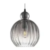 Halo Design Ball Ball Pendel Ø 25 cm - Glas - Smoke