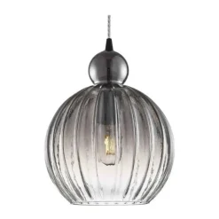 Halo Design Ball Ball Pendel Ø 25 cm - Glas - Smoke