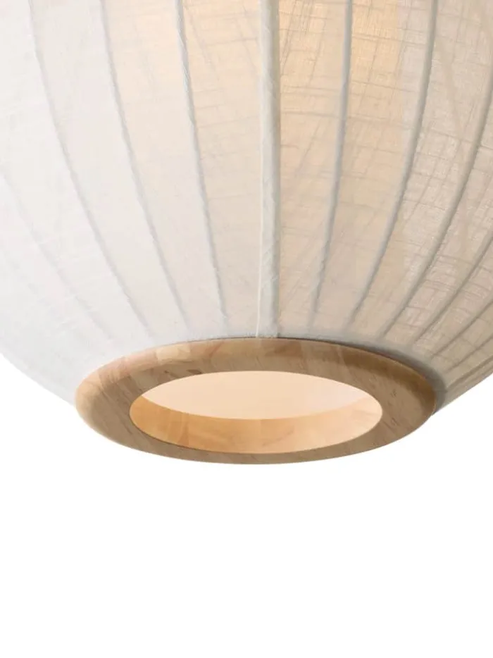 Halo Design Balloon Pendel Ø 50 cm - Tekstil - Creme
