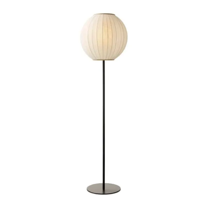 Halo Design Bolloon Gulvlampe H 150 cm - Metal/stof - Creme
