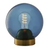 Halo Design Bubbles Bordlampe Ø 18 cm - Glas - Blå