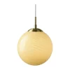 Halo Design Candy Pendel Ø 25 cm - Glas/metal - Creme