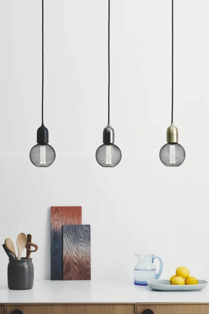 Halo Design Classic Fatningssæt H 10 cm - E27 - Sort