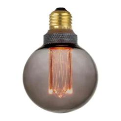 Halo Design Colors Dim LED Mini Globe Lyspære H 12 cm - E27 - Smoke