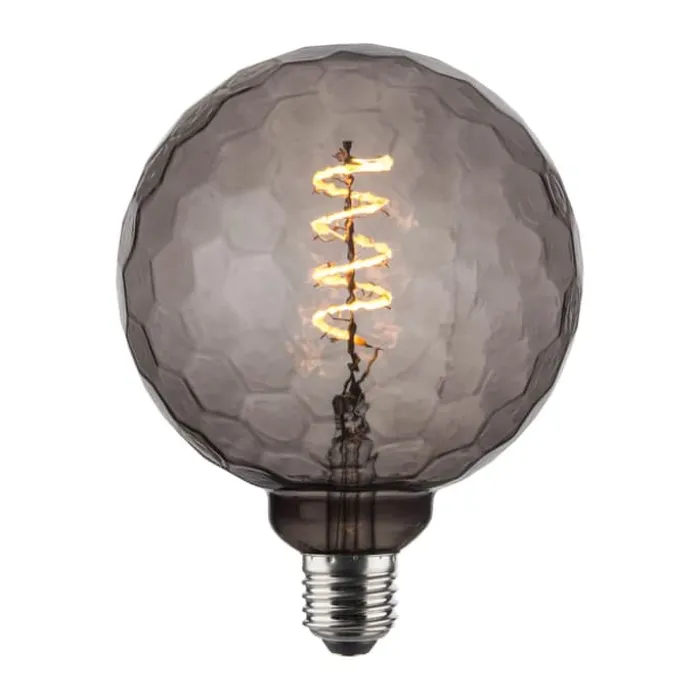 Halo Design Colors Geo LED Lyspære H 16,5 cm - E27 - Smoke