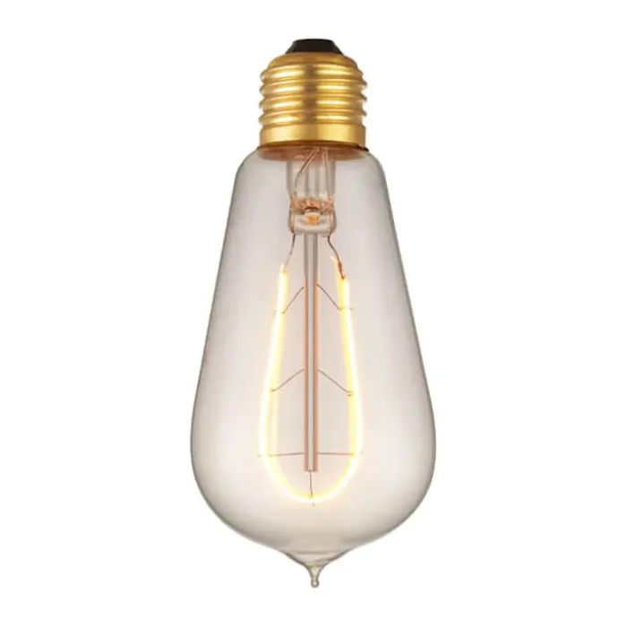 Halo Design Colors Original Drop LED Lyspære H 13 cm - E27 - Klar