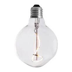 Halo Design Colors Out of shape LED Lyspære H 14 cm - E27 - Klar