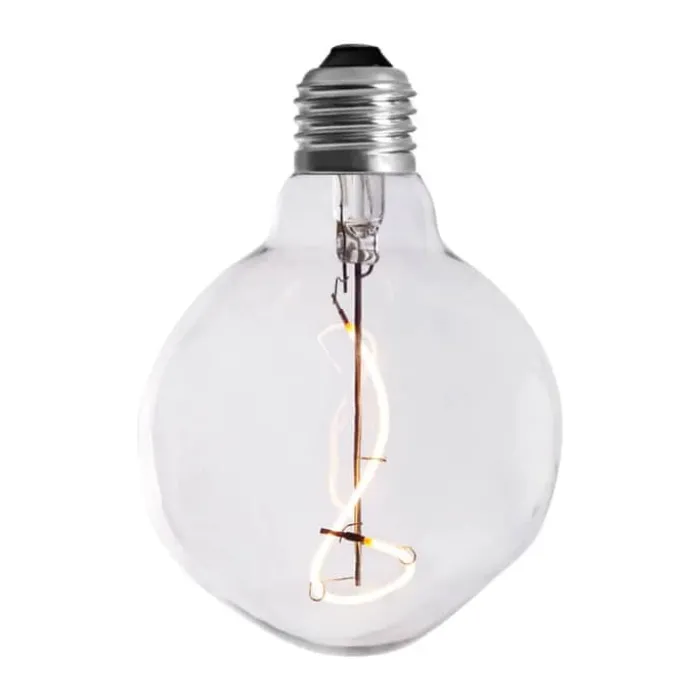 Halo Design Colors Out of shape LED Lyspære H 14 cm - E27 - Klar