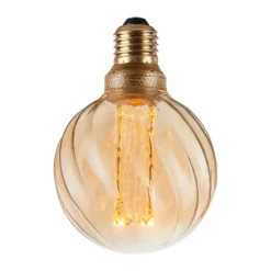Halo Design Colors Twist LED Lyspære H 13,4 cm - E27 - Amber