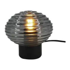 Halo Design Cool Bordlampe H 15 cm - Glas/metal - Sort
