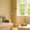 Halo Design D.C Gulvlampe H 150 cm - Metal/træ - Krom