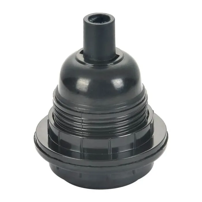 Halo Design Fatning E27 Fatning - ABS Plastik - Sort