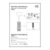 Halo Design Halo Pendel H 15 cm - Aluminium - Sort