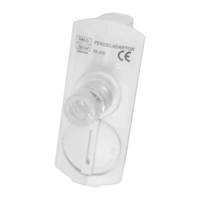 Halo Design Halotrack Pendeladaptor 230v adapter - Plastik - Hvid