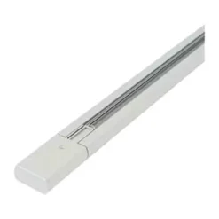 Halo Design Halotrack Skinnesystem L 120 cm - Aluminium - Hvid