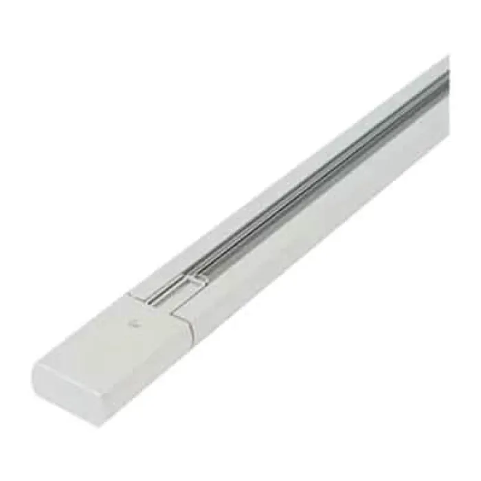 Halo Design Halotrack Skinnesystem L 120 cm - Aluminium - Hvid