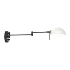 Halo Design Kjøbenhavn Væglampe L 15 cm - Metal/glas - Sort