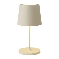 Halo Design Lumen Bordlampe H 23 cm - Metal/plastik - Creme