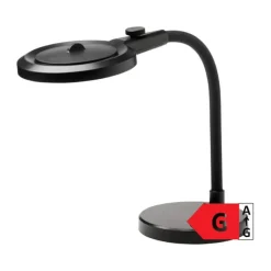 Halo Design Magni Bordlampe H 30 cm - Metal/glas - Sort