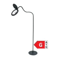 Halo Design Magni Gulvlampe H 130 cm - Metal - Sort