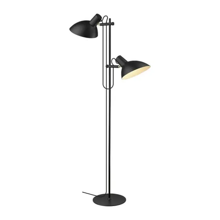 Halo Design Metropole Gulvlampe - 2 arme H 150 cm - E27 - Sort