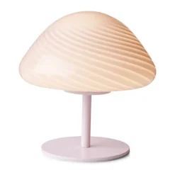 Halo Design Mini Mush Bordlampe Ø 17 x H 17 cm - Metal/glas - Rose