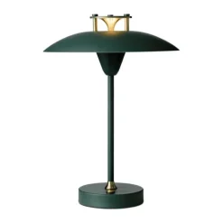 Halo Design Mini Stepp Bordlampe Ø 16,5 x H 23 cm - Metal - Grøn
