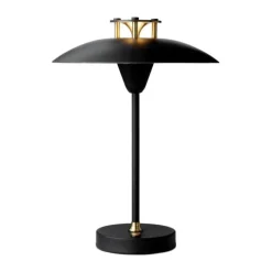 Halo Design Mini Stepp Bordlampe Ø 16,5 x H 23 cm - Metal - Sort