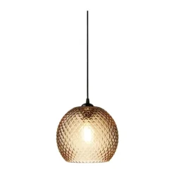 Halo Design Nobb Pendel Ø 22 cm - Glas - Amber