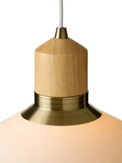 Halo Design Paris Pendel Ø 40 cm - Stof/metal - Creme