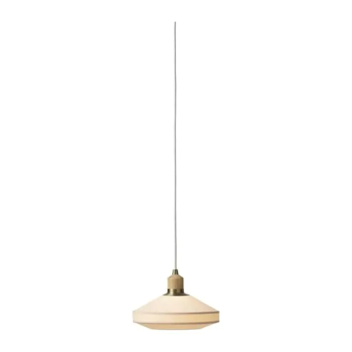 Halo Design Paris Pendel Ø 24 cm - Stof/metal - Creme