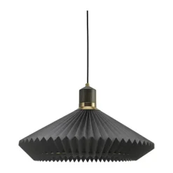Halo Design Paris Pendel Ø 56 cm - Tekstil - Brun