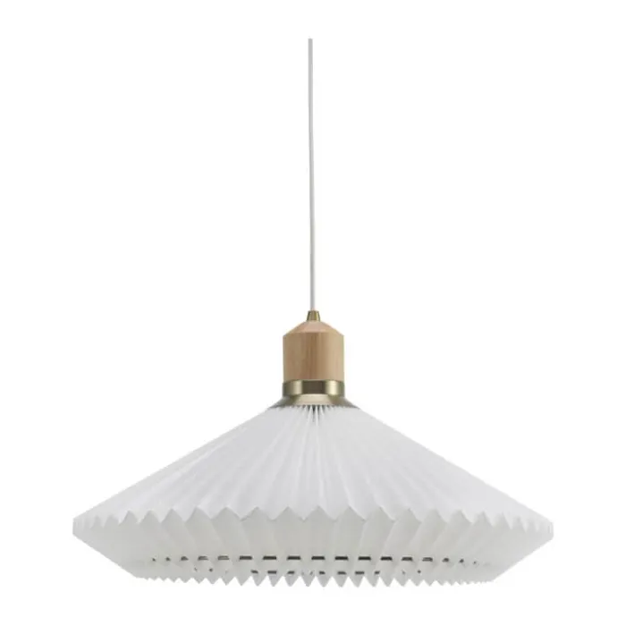 Halo Design Paris Pendel Ø 56 cm - Tekstil - Hvid