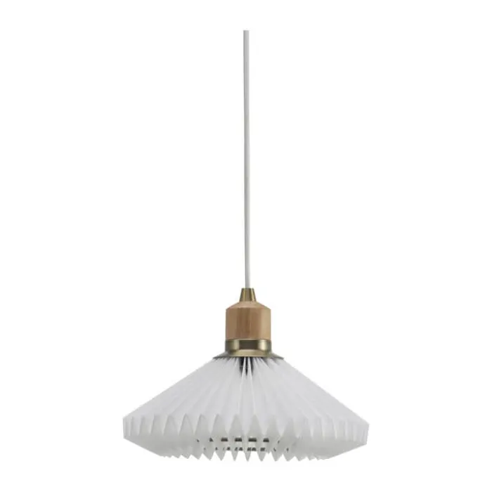 Halo Design Paris Pendel Ø 24 cm - Tekstil - Hvid