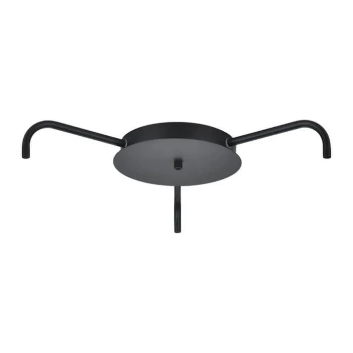 Halo Design Roset Ø 45 cm - Metal - Sort