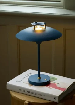 Halo Design Stepp 1-2-3 Transportabel Bordlampe Ø 22 x H 30 cm - LED - Blå
