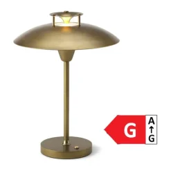 Halo Design Stepp 1-2-3 Transportabel Bordlampe Ø 22 x H 30 cm - LED- Antik