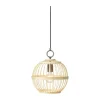 Halo Design Stockholm Nordic Pendel Ø 30 cm - Metal/bambus - Natur