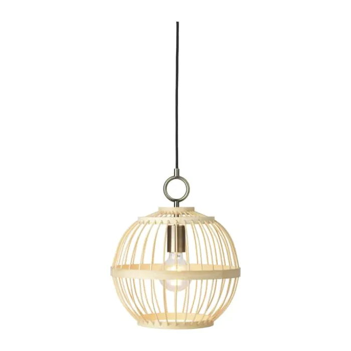 Halo Design Stockholm Nordic Pendel Ø 30 cm - Metal/bambus - Natur