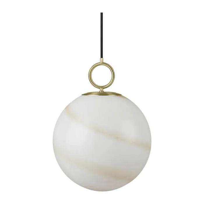 Halo Design Stockholm Pendel Ø 30 cm - Glas/metal - Marble Brown