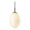 Halo Design Twist Pendel Ø 15 cm - E27 - Opal/sort