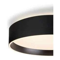 Halo Design Universal Loftslampe Ø 50 cm - Aluminium/akryl - Mat Sort