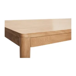 Hübsch Acorn Spisebord H 74 x B 80 x L 140 cm - MDF/egetræ - Natur