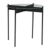 Hübsch Beam Sidebord H 42 x B 45 x L 45 cm - Glas/jern - Sort