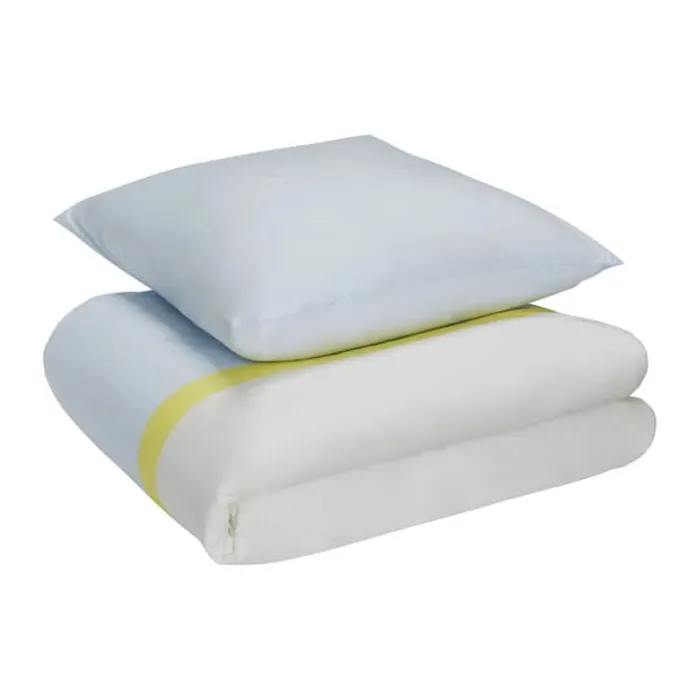 Hübsch Block Sengetøj B 140 x L 200 cm - Bomuld - Multifarvet