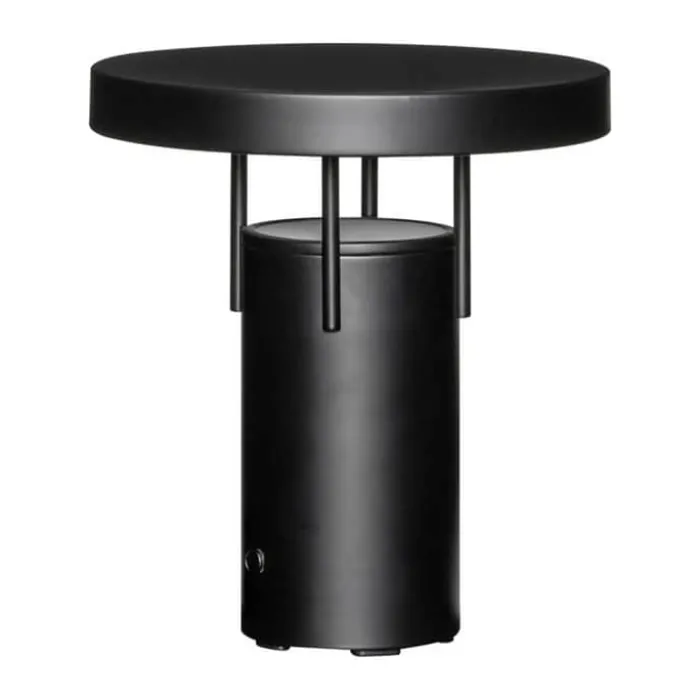 Hübsch Bringme Bordlampe Ø 18 x H 20 cm - Akryl/jern - Sort/mat